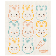 Load image into Gallery viewer, Bunny Swedish Dishcloth