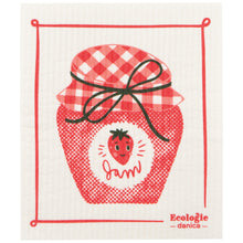 Load image into Gallery viewer, Strawberry Jam Swedish Dishcloth