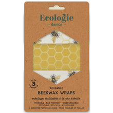 Charger l'image dans la galerie, Lot de 3 emballages en cire d'abeille pour abeilles