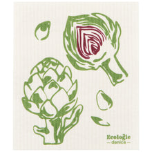 Load image into Gallery viewer, Artichoke Swedish Dishcloth