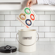 Load image into Gallery viewer, Snowman Ornament Swedish Sponge Cloth