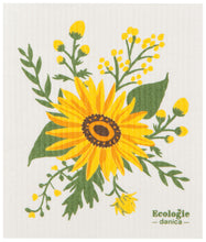 Load image into Gallery viewer, Sunflower Splendor Swedish Dishcloth