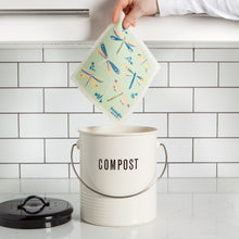 Load image into Gallery viewer, Dragonfly Swedish Sponge Cloth