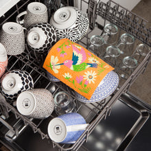Load image into Gallery viewer, Hummingbird Swedish Dishcloth