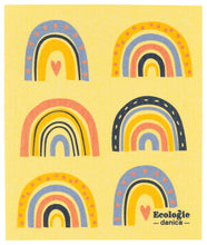 Load image into Gallery viewer, Rainbows Swedish Dishcloth