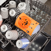 Load image into Gallery viewer, Boo Crew Pumpkin Swedish Sponge Cloth