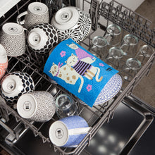 Load image into Gallery viewer, Feline Fine Swedish Sponge Cloth