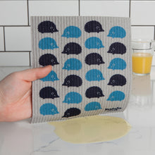 Load image into Gallery viewer, Happy Hedgehog Swedish Dishcloth