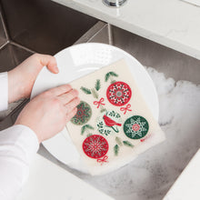 Load image into Gallery viewer, Good Tidings Swedish Sponge Cloth