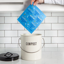 Load image into Gallery viewer, Bright Hanukkah Swedish Sponge Cloth