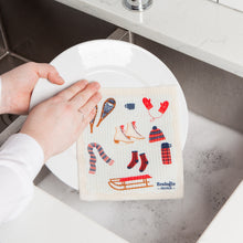 Load image into Gallery viewer, Alpine Adventure Swedish Sponge Cloth