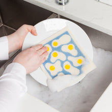 Load image into Gallery viewer, Eggs Swedish Sponge Cloth