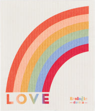 Load image into Gallery viewer, Love is Love Swedish Dishcloth