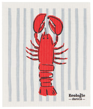 Load image into Gallery viewer, Lobster Swedish Sponge Cloth