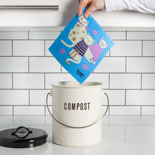 Load image into Gallery viewer, Feline Fine Swedish Sponge Cloth