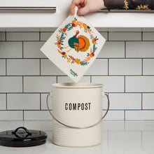 Load image into Gallery viewer, Autumn Plenty Thanksgiving Swedish Dishcloth