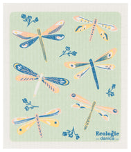 Load image into Gallery viewer, Dragonfly Swedish Dishcloth