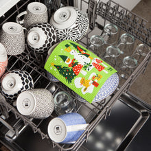 Load image into Gallery viewer, Gnome for Holidays Swedish Sponge Cloth