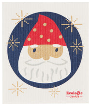 Load image into Gallery viewer, Santa Ornament Swedish Sponge Cloth