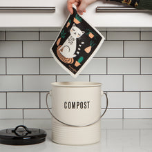 Load image into Gallery viewer, Cat Nap Swedish Dishcloth