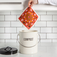 Load image into Gallery viewer, Fall Foliage Swedish Sponge Cloth