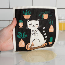 Load image into Gallery viewer, Cat Nap Swedish Dishcloth