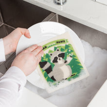 Load image into Gallery viewer, Clean Your Paws Swedish Dishcloth
