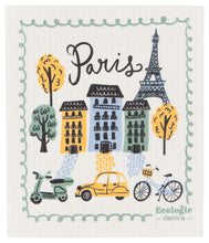 Load image into Gallery viewer, Meet Me in Paris Swedish Sponge Cloth