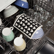 Load image into Gallery viewer, Hearts Swedish Dishcloth