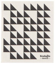 Load image into Gallery viewer, Black Swedish Sponge Cloth