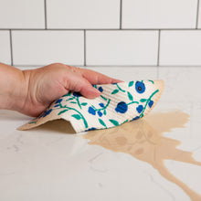 Load image into Gallery viewer, Blueberries Swedish Sponge Cloth