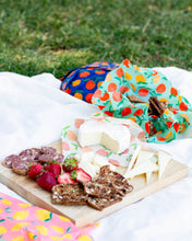 Load image into Gallery viewer, Citrus Beeswax Wrap Set of 3