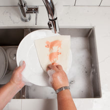 Load image into Gallery viewer, Penny Pig Swedish Sponge Cloth
