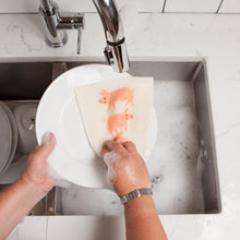 Load image into Gallery viewer, Penny Pig Swedish Dishcloth