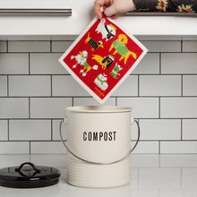 Load image into Gallery viewer, Yule Dogs Swedish Sponge Cloth