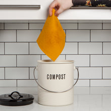 Charger l'image dans la galerie, Lot de 2 éponges bleu océan et or