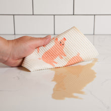 Load image into Gallery viewer, Penny Pig Swedish Dishcloth