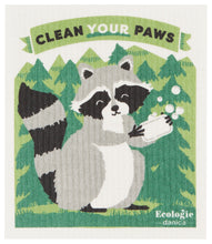 Load image into Gallery viewer, Clean Your Paws Swedish Dishcloth