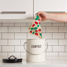 Load image into Gallery viewer, Strawberries Swedish Dishcloth