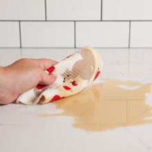 Load image into Gallery viewer, Toadstool Time Swedish Dishcloth