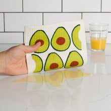 Load image into Gallery viewer, Avocados Swedish Sponge Cloth
