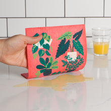Load image into Gallery viewer, Let It Grow Swedish Sponge Cloth