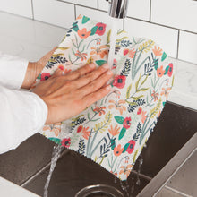 Load image into Gallery viewer, Floral Beeswax Wrap Set of 3