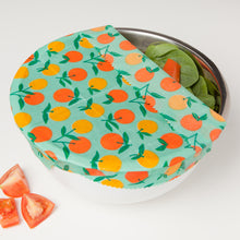 Load image into Gallery viewer, Citrus Beeswax Wrap Set of 3