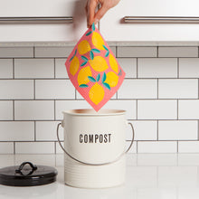 Load image into Gallery viewer, Lemon Swedish Dishcloth