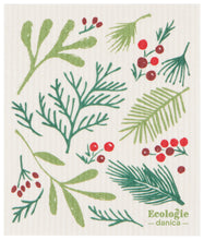 Load image into Gallery viewer, Bough and Berry Swedish Sponge Cloth