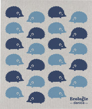 Load image into Gallery viewer, Happy Hedgehog Swedish Sponge Cloth