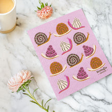 Charger l'image dans la galerie, Snails Swedish Dishcloth
