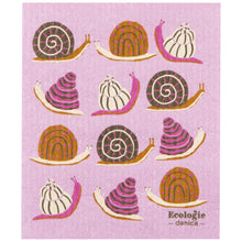 Charger l'image dans la galerie, Snails Swedish Dishcloth
