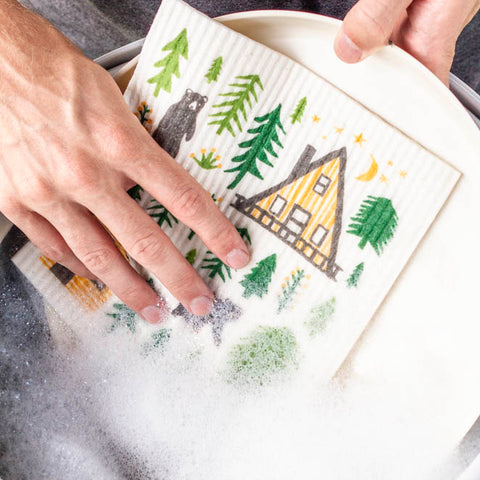Embroidered Swedish Dishcloths - Uncommon Designs